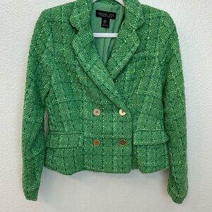 Rachel Zoe green jacket